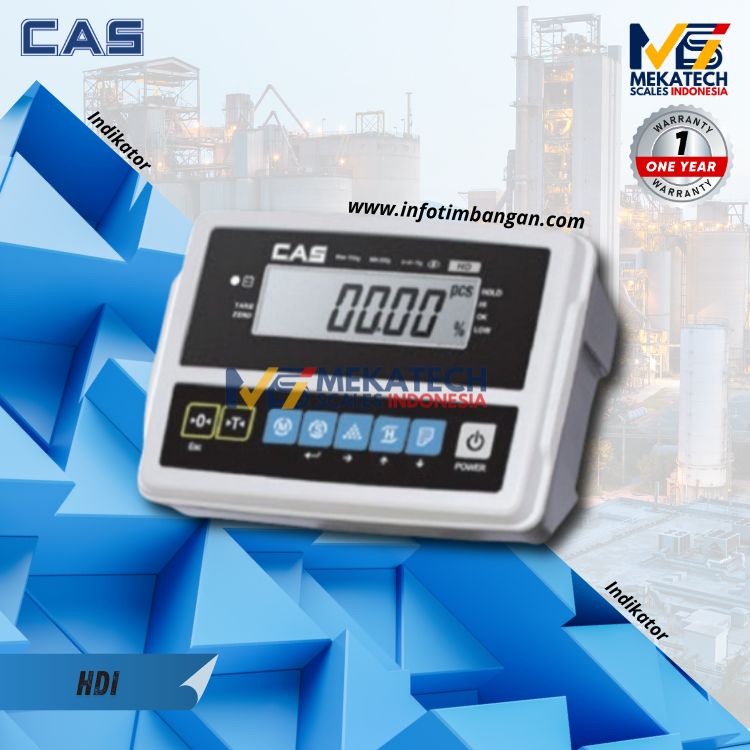 Produk CAS HDI INDICATOR I Monitor Timbangan Digital