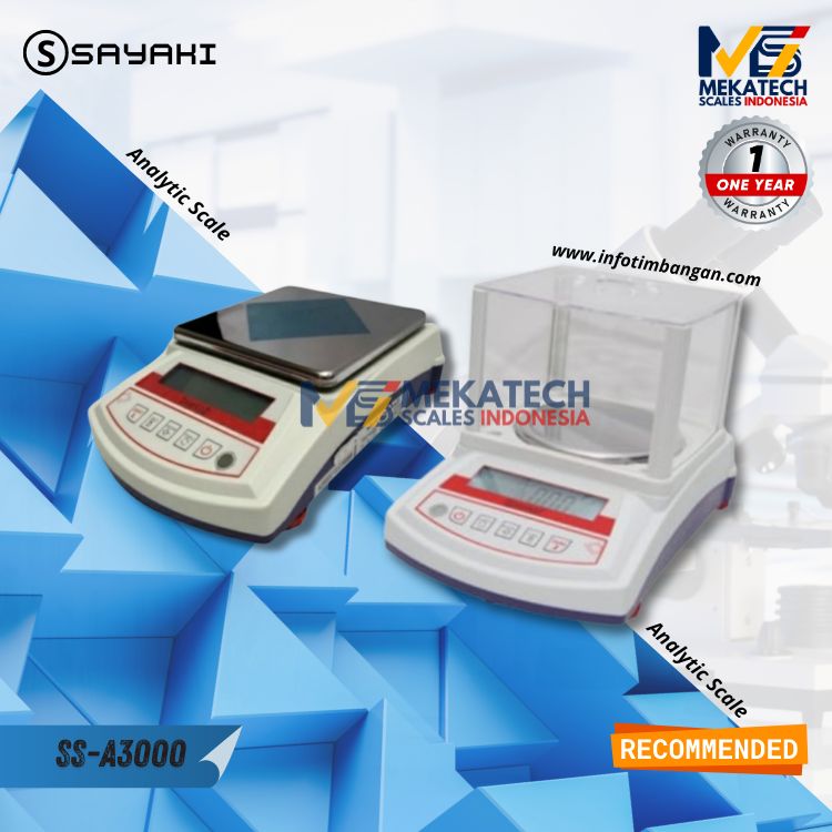Produk SAYAKI A3000 0,01gr Analytic Scale