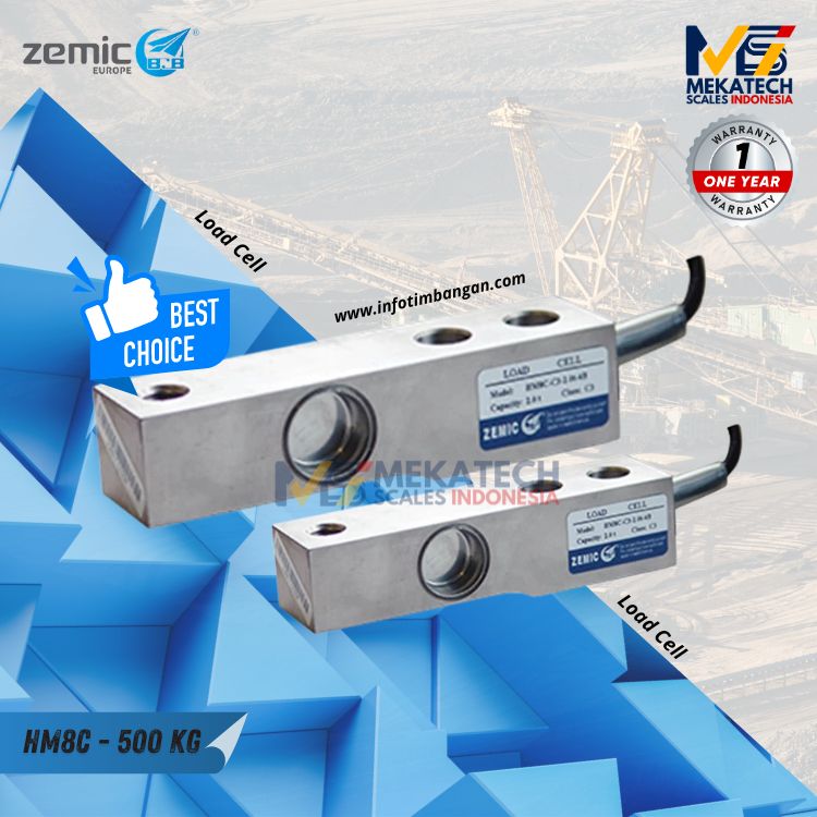 Produk ZEMIC HM8C Load Cell Cap. 500Kg
