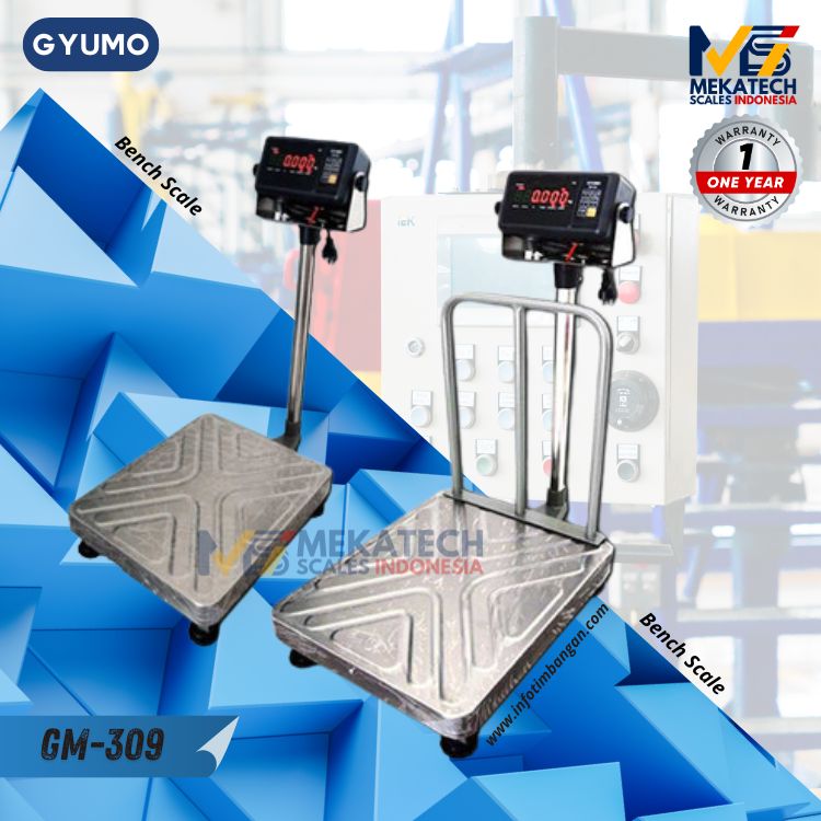 Produk GYUMO GM-309 Bench Scale Timbangan Duduk 
