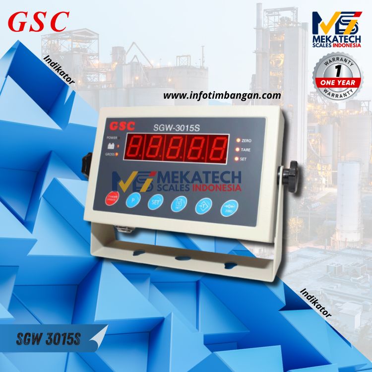 Produk GSC SGW 3015S Indicator Monitor Jembatan Timbang 