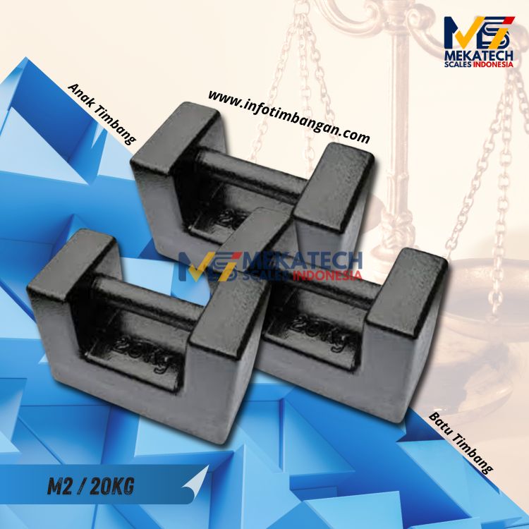 Produk Batu Timbang  / Anak Timbang Kelas M2 Cap. 20kg