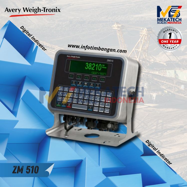 Produk Avery Weigh Tronix ZM 510 Indicator  Monitor Jembatan Timbang Digital 