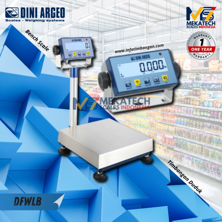 Produk DINI ARGEO DFWLB Timbangan duduk  Bench Scale  