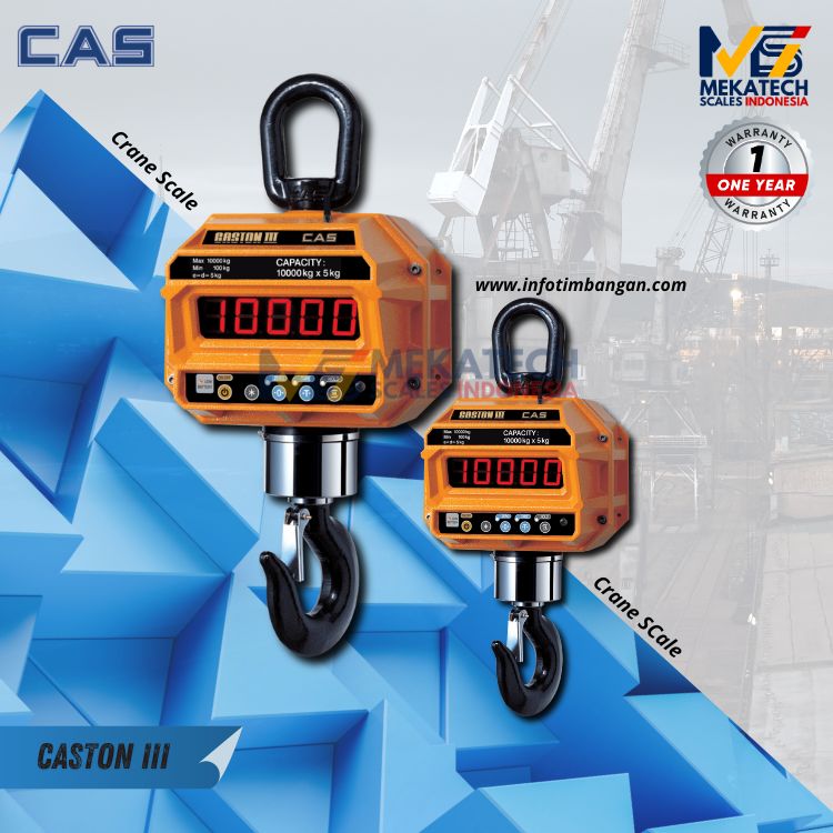 Produk CAS CASTON III Timbangan Gantung Crane Scale 