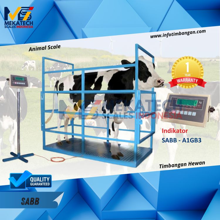 Produk SABB A1GDB3 Timbangan Hewan Sapi 