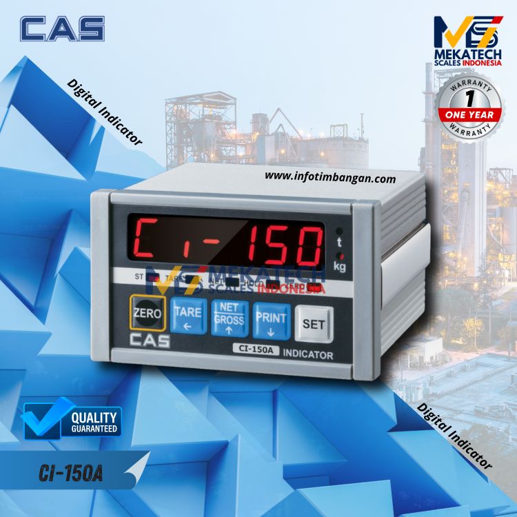 Produk CAS CI 150A Digital Indicator  Monitor Timbangan Digital 
